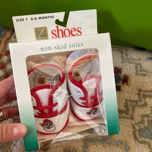 NEW Infant Christmas Shoes Size 1
